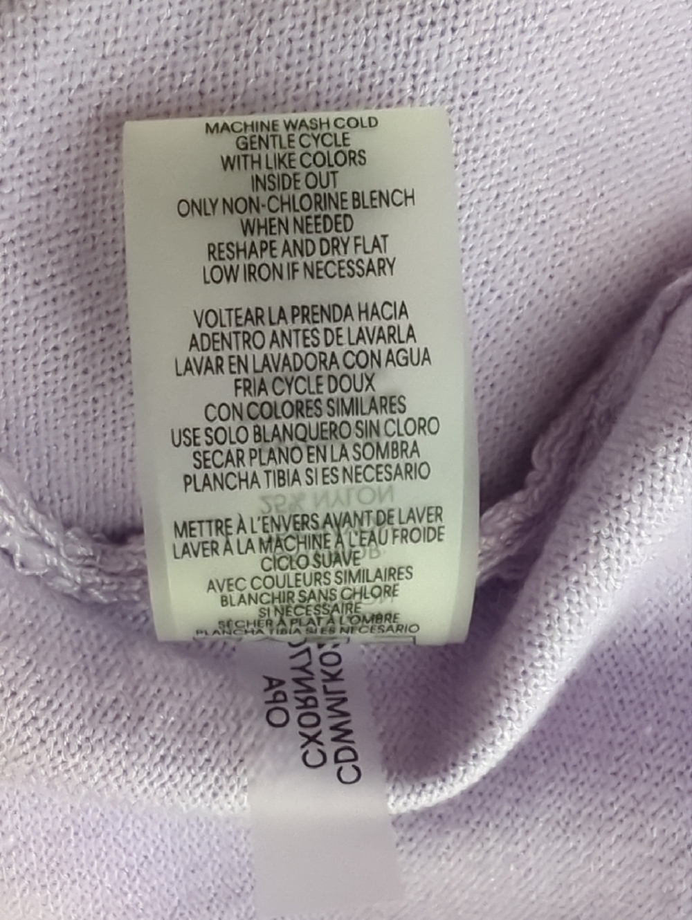 NWT Calvin Klein Lavender Open-Front Knit Cardigan - Picture 10 of 10